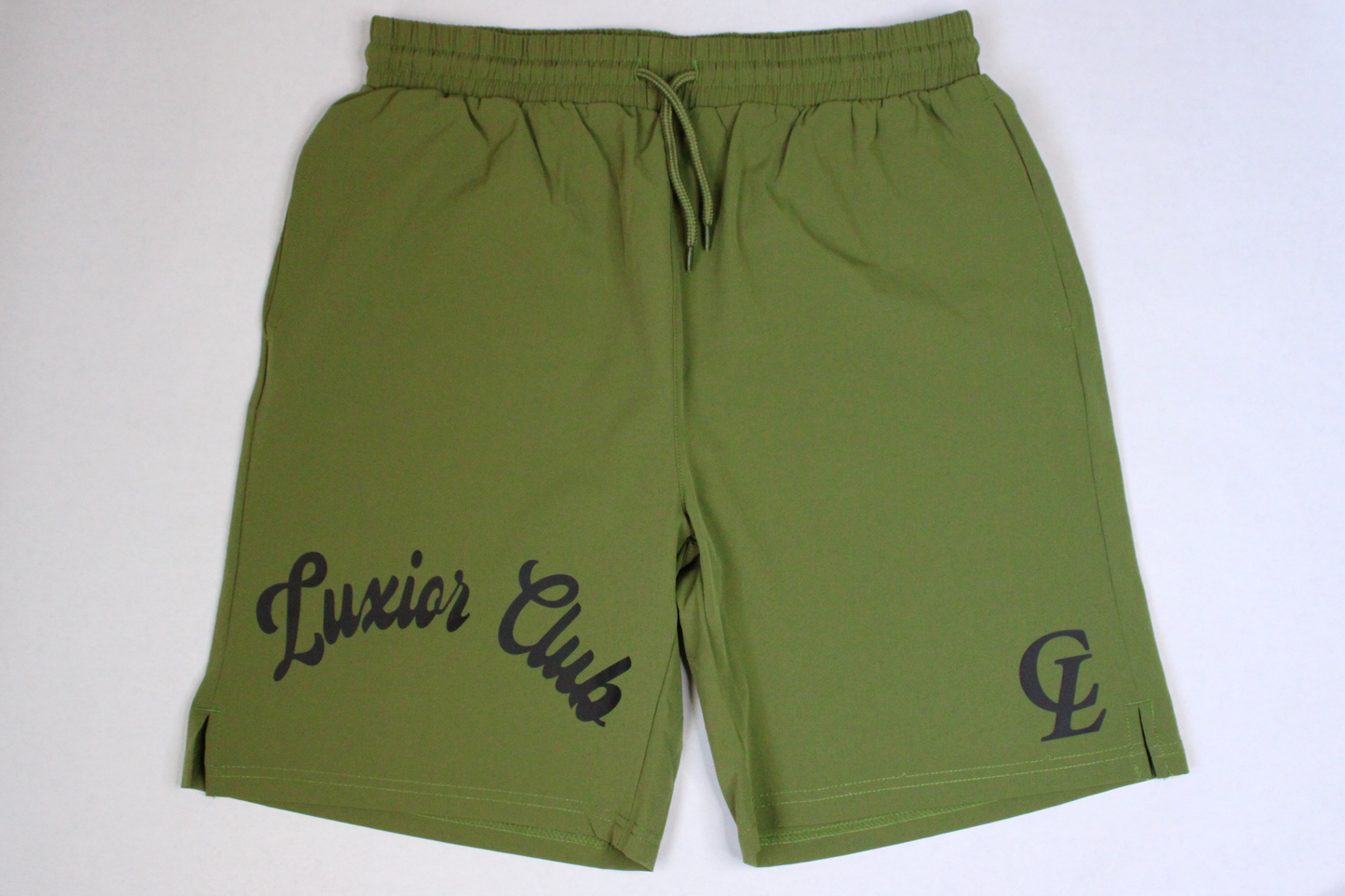 Luxior Club Olive Green Shorts