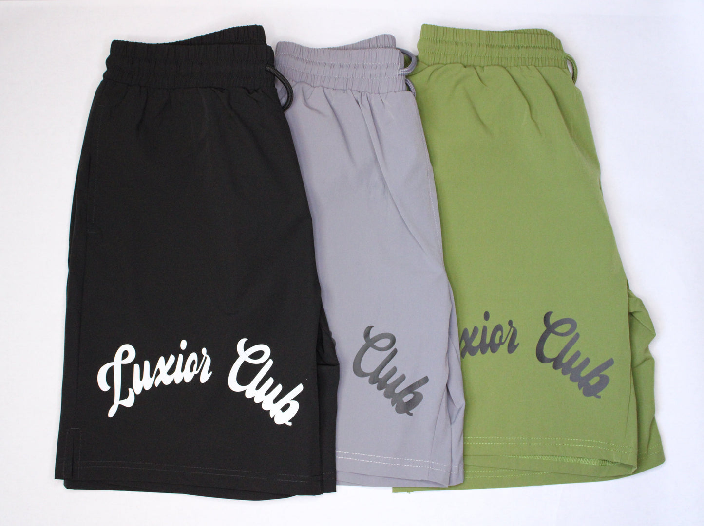 Luxior Club Olive Green Shorts